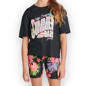 Justice Girls 2 PC Bike Short Set